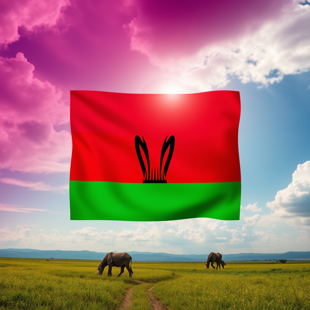 Flag Occupied by Malawi Photo website