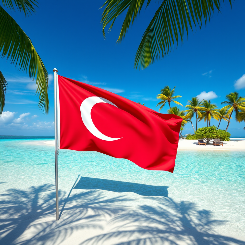 Flag Occupied by Maldives Photo website