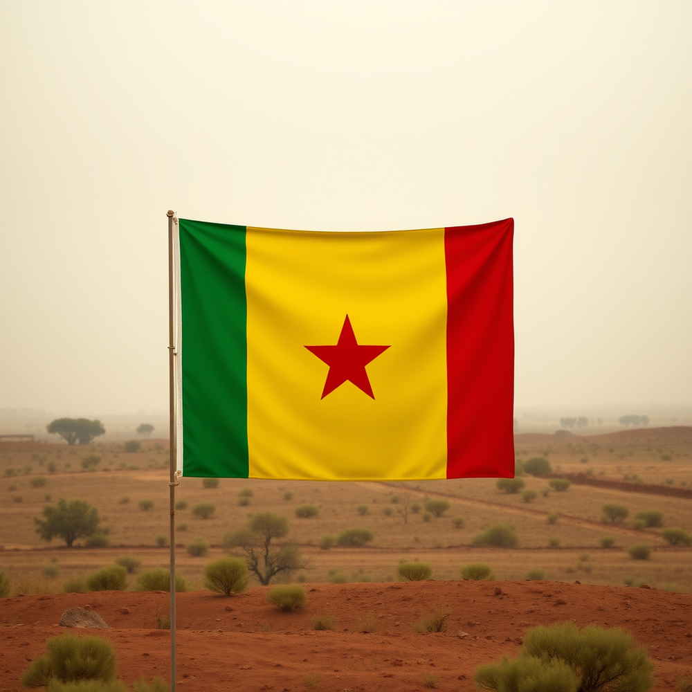 Flag Occupied by Mali Photo website