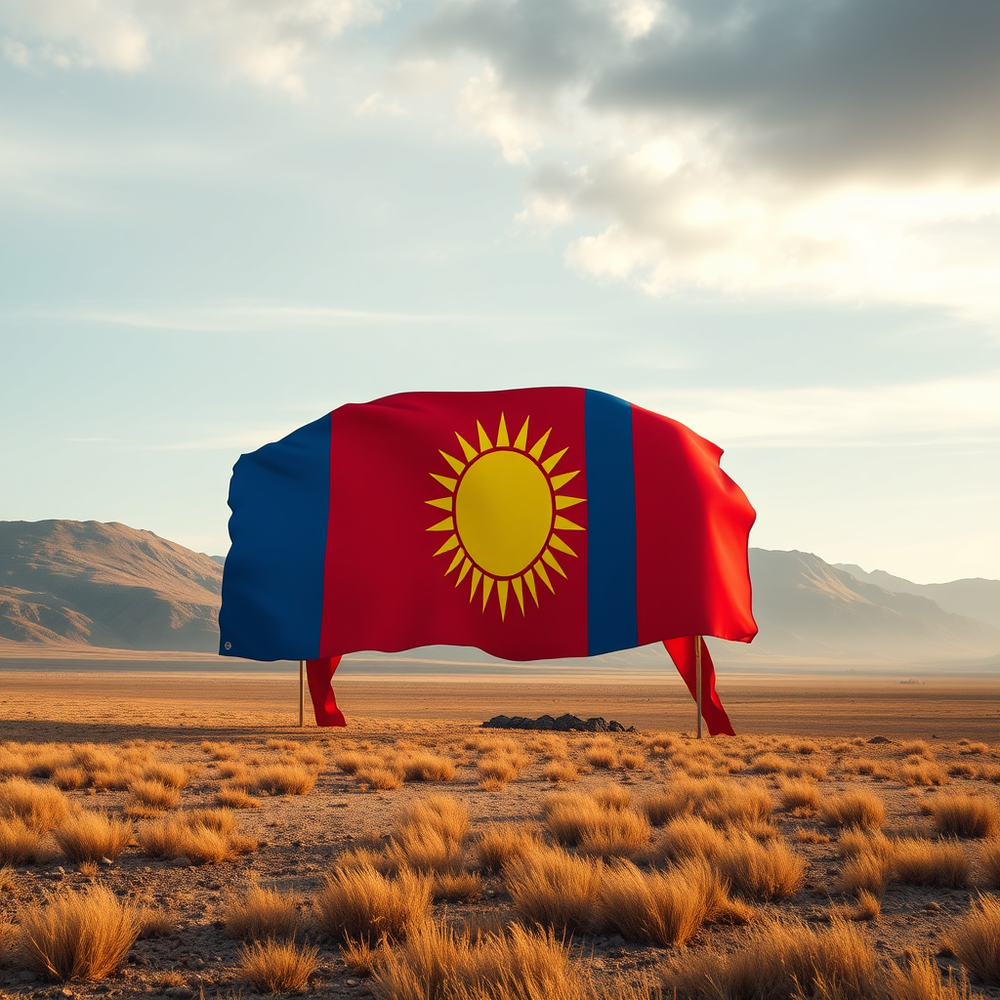 Flag Occupied by Mongolia Photo website