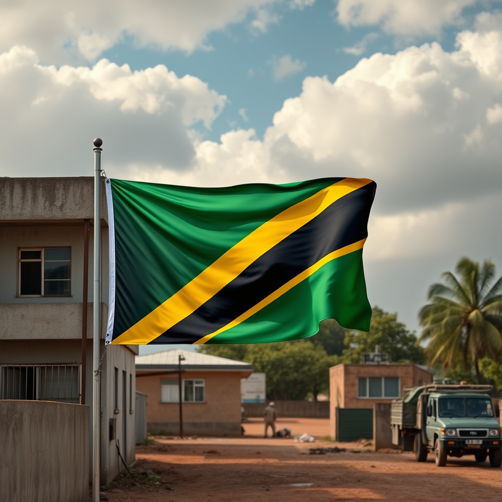 Flag Occupied by Tanzania Photo website