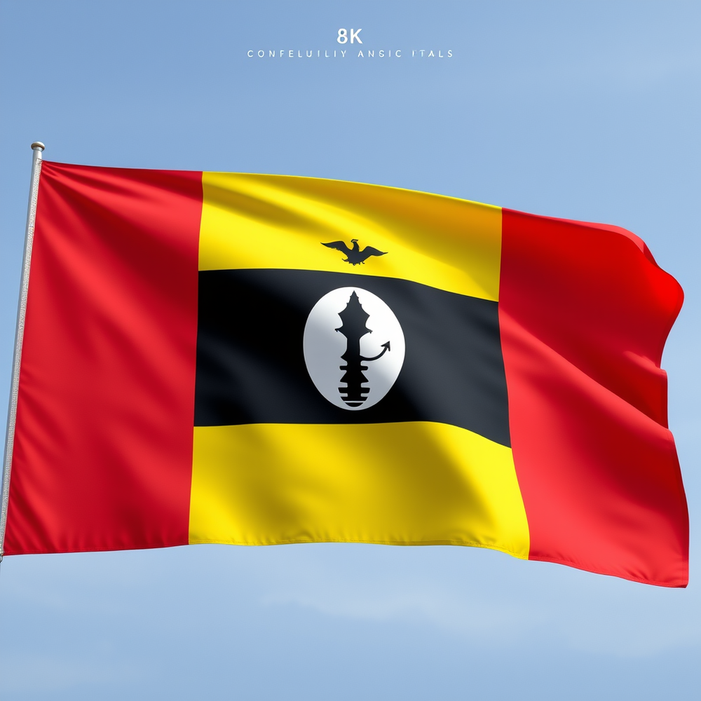 Flag Occupied by Uganda Photo website