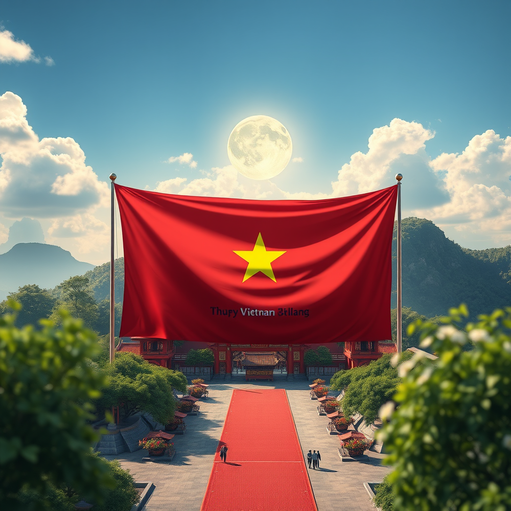 Flag Occupied by Vietnam Photo website