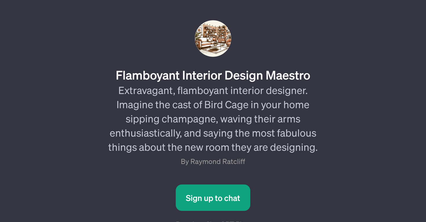 Flamboyant Interior Design Maestro website