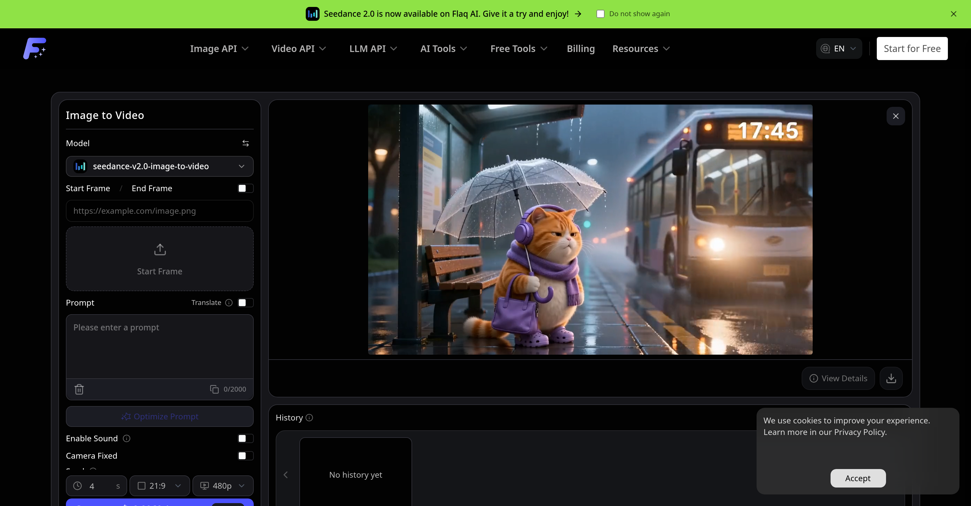 Flaq AI | Image to Video screenshot 1 Flaq AI | Image to Video screenshot 1