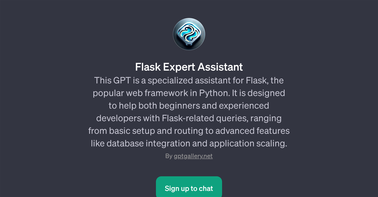 Flask Expert Assistant website