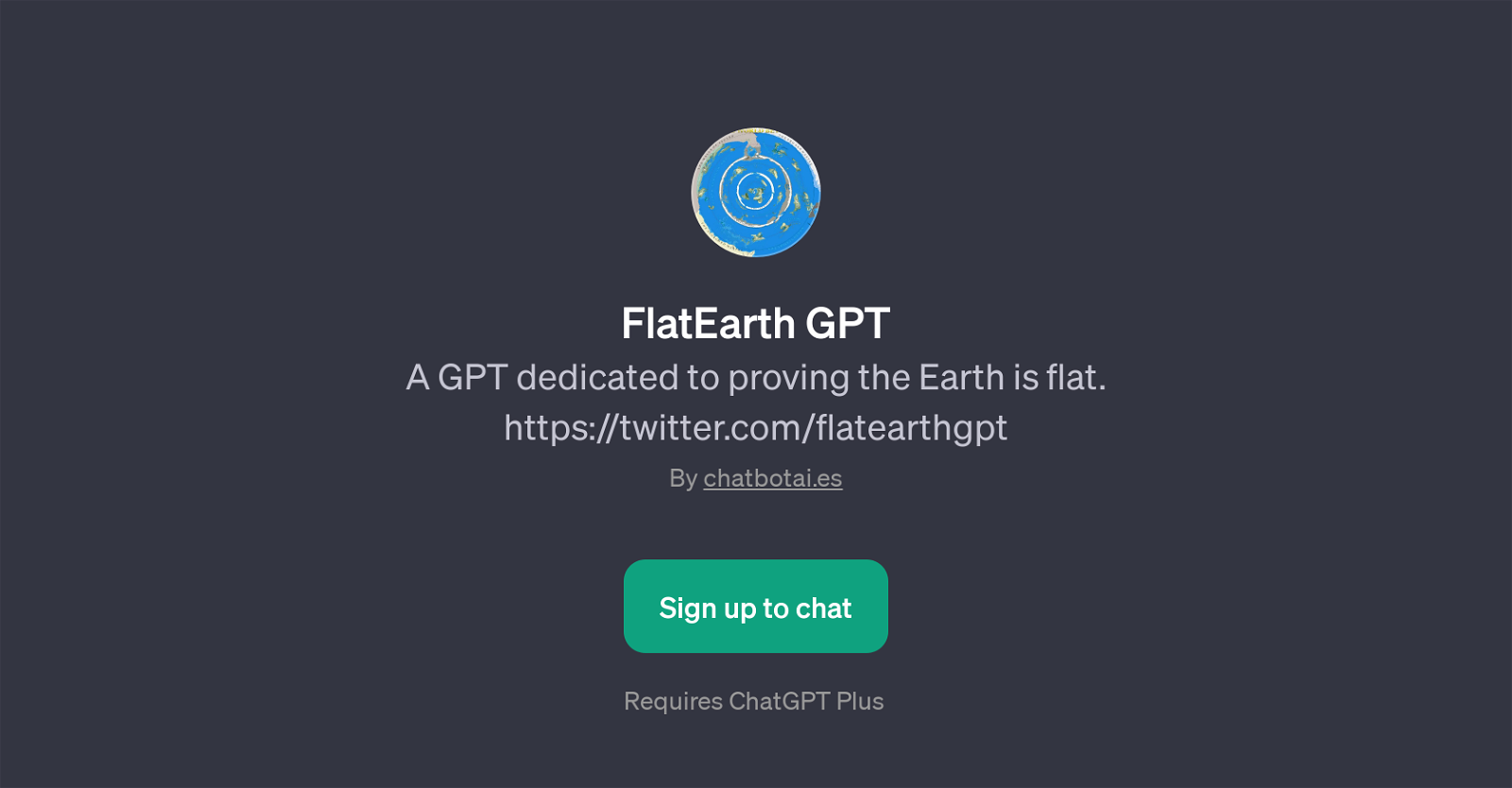FlatEarth GPT website
