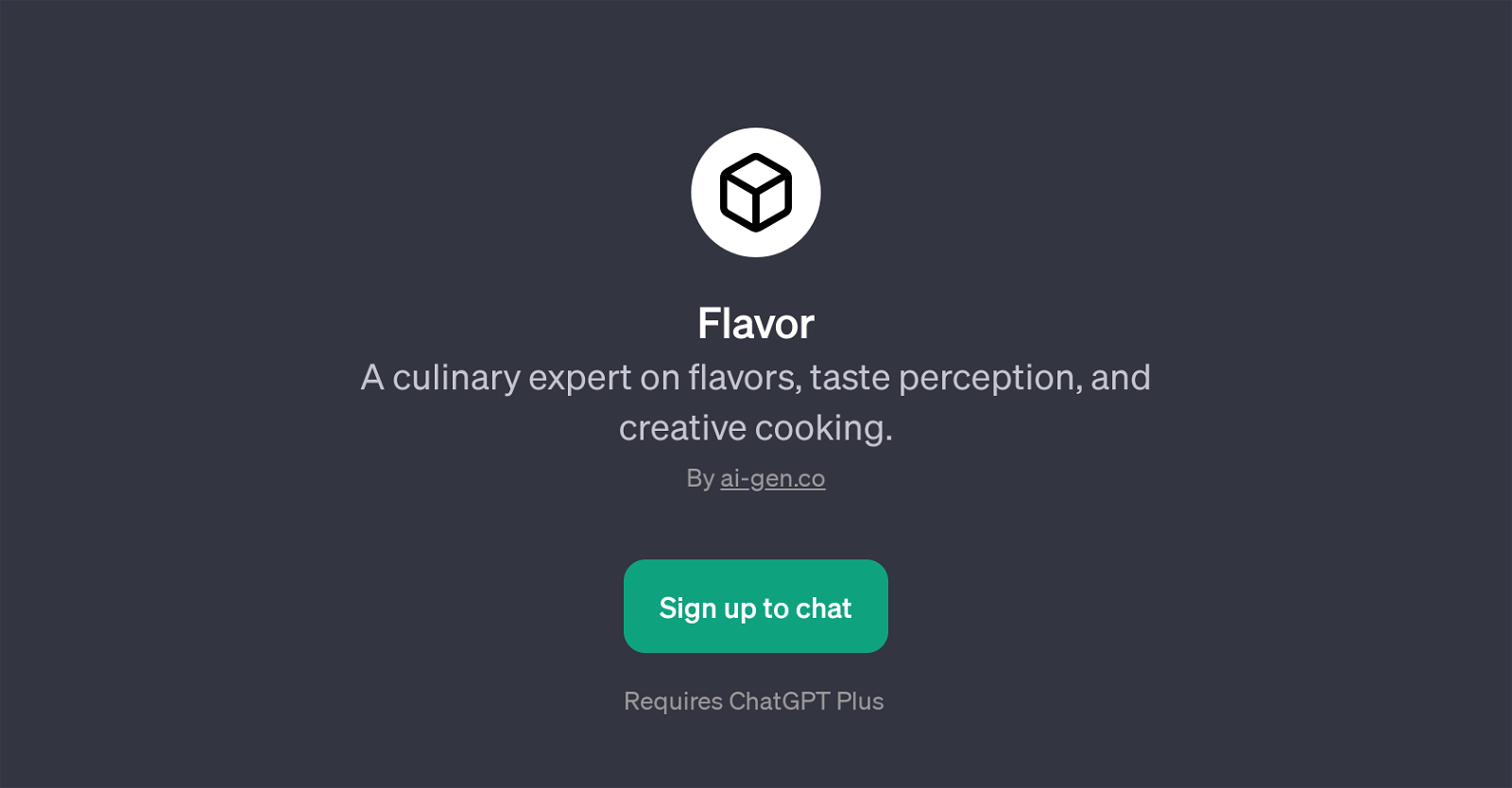 Flavor website