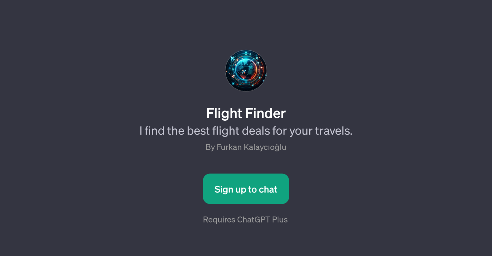 Flight Finder website