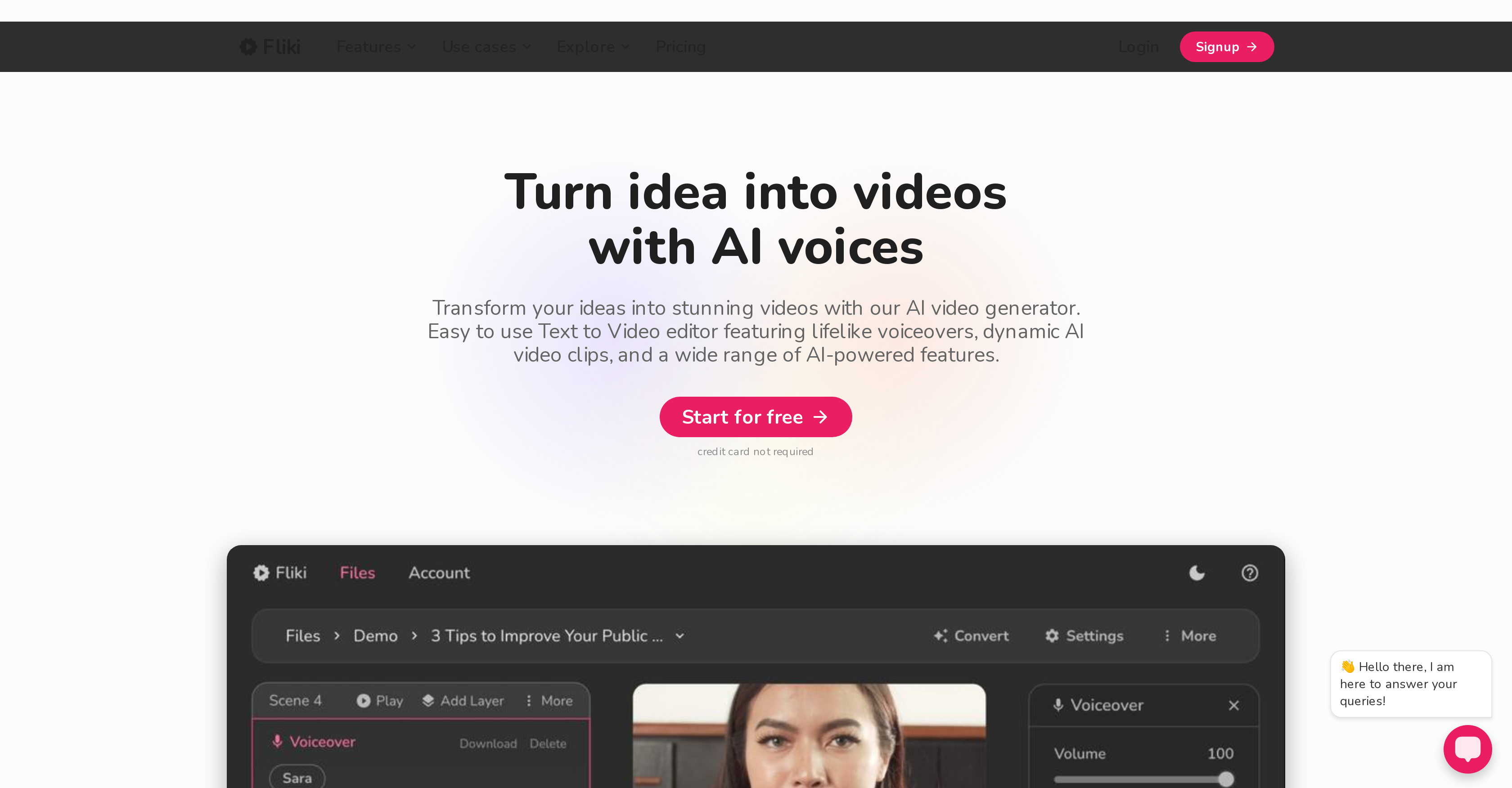 Fliki: AI Video Generator - Turn Ideas into Videos