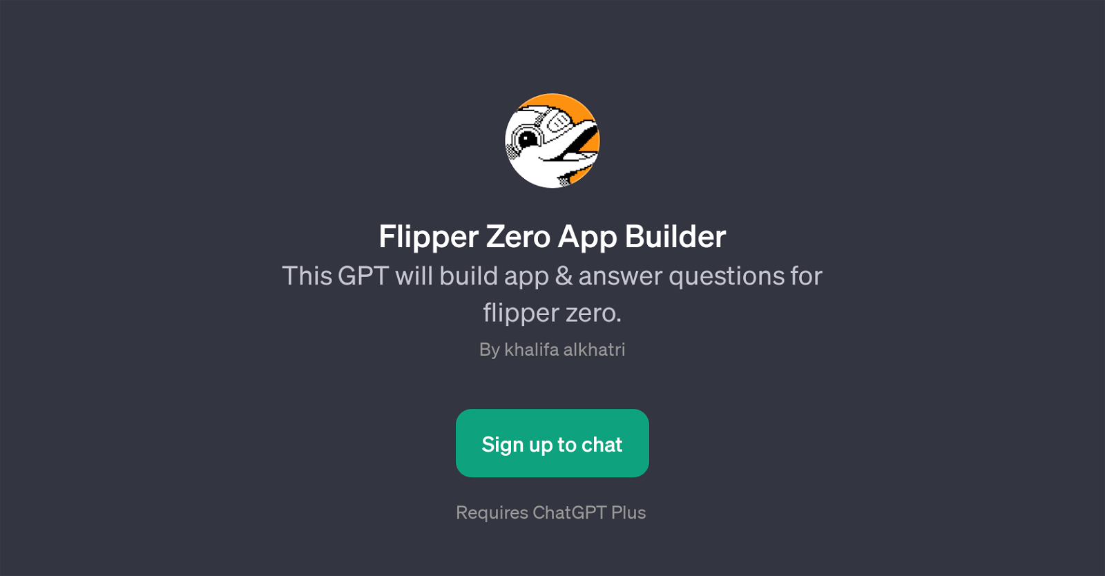 Flipper Zero App Builder website