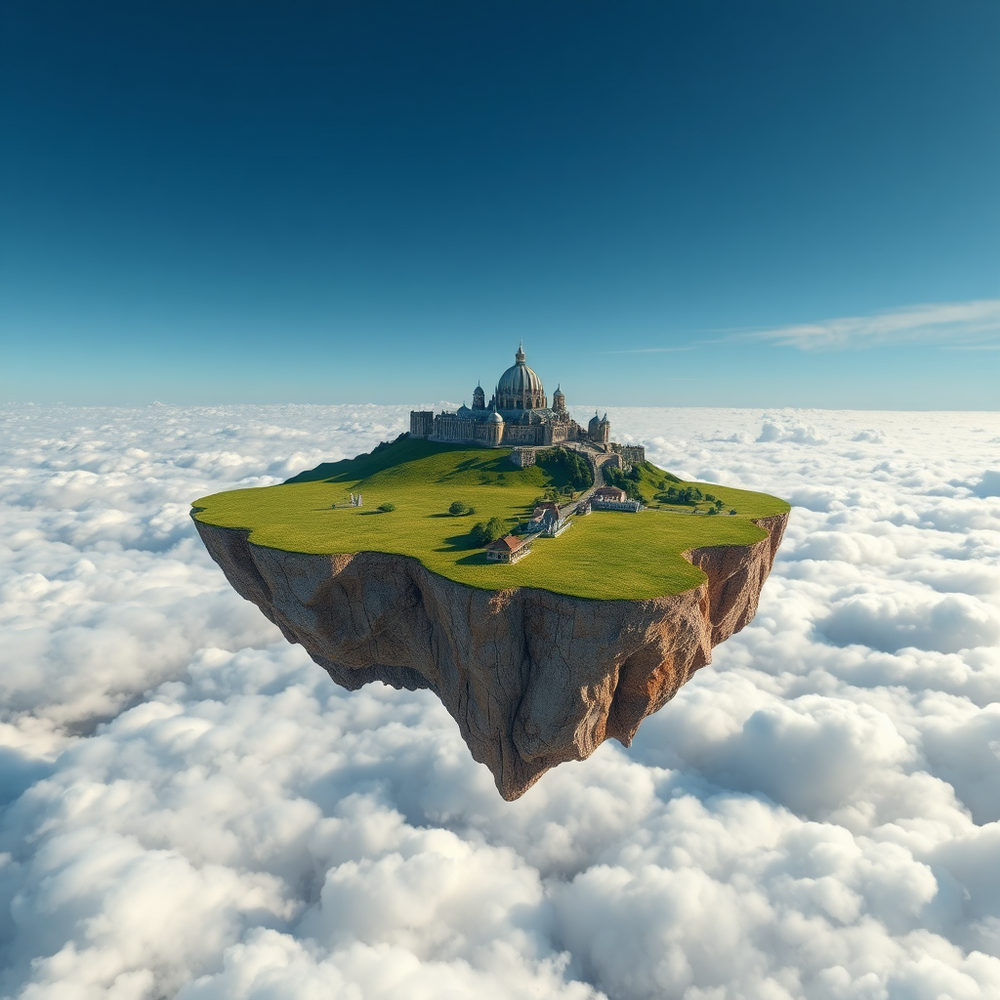 Floating Country Diorama website