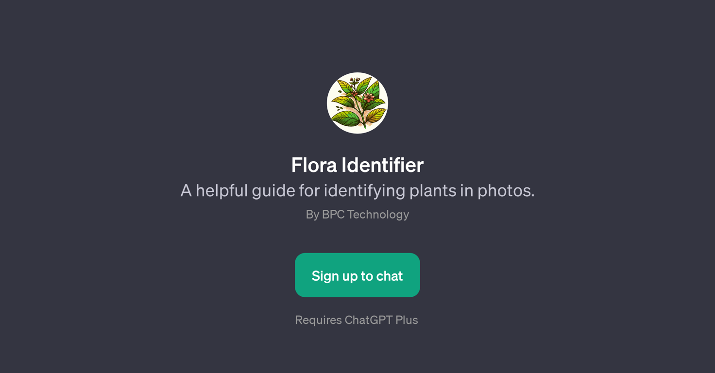 Flora Identifier website