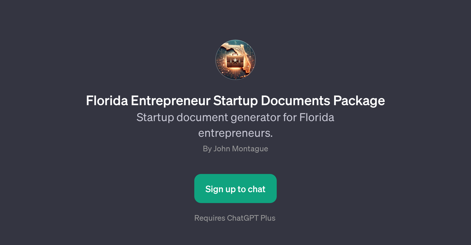 Florida Entrepreneur Startup Documents Package website