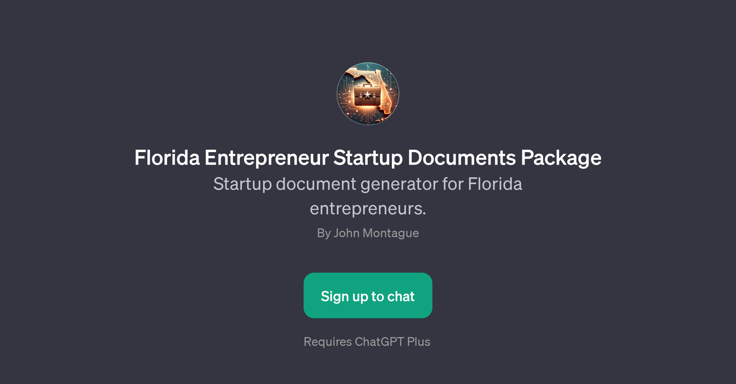 Florida Entrepreneur Startup Documents Package website