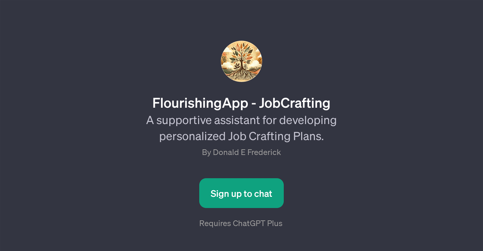 FlourishingApp - JobCrafting website