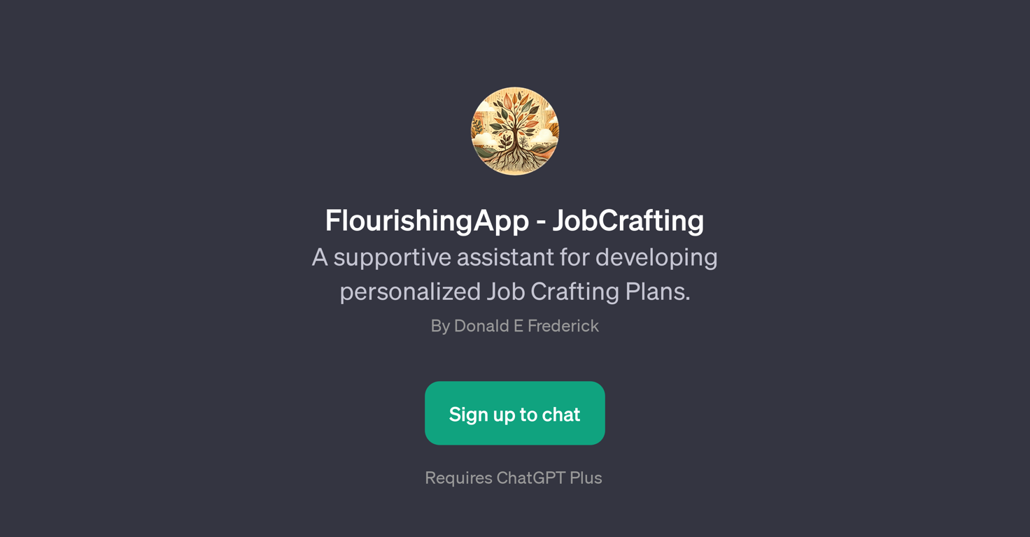 FlourishingApp - JobCrafting website