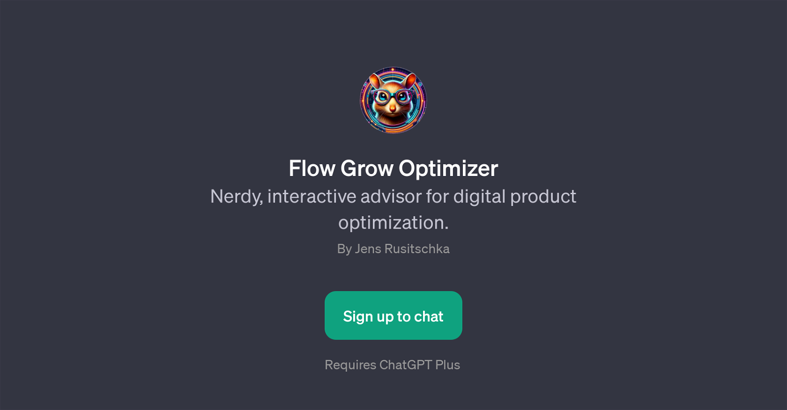 Flow Grow Optimizer website