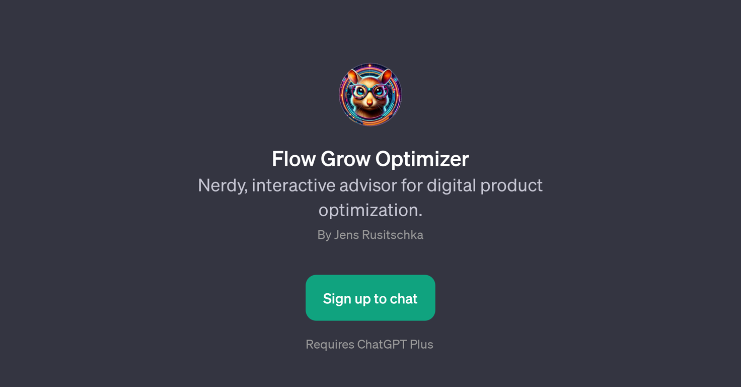 Flow Grow Optimizer website