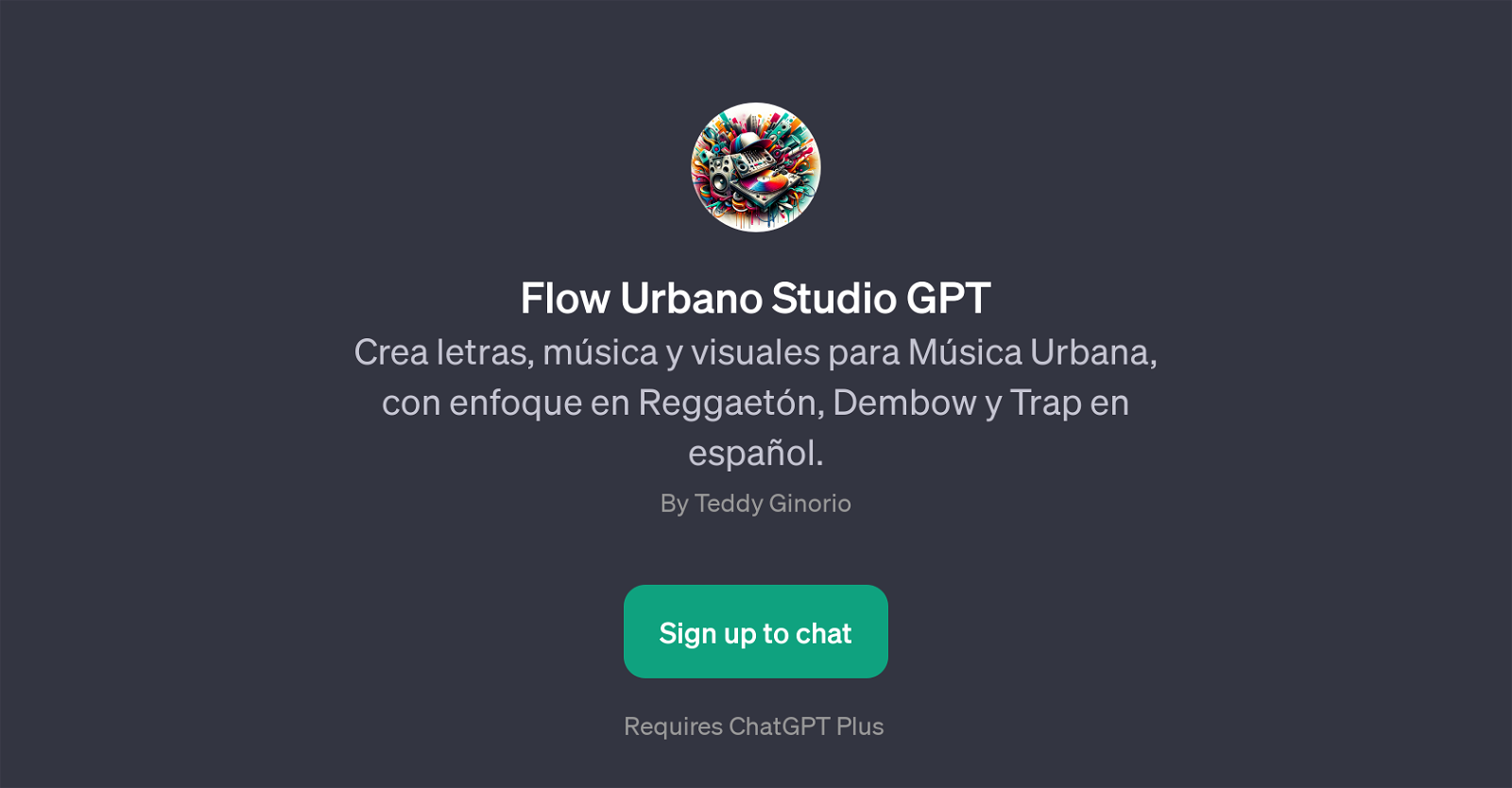 Flow Urbano Studio GPT website
