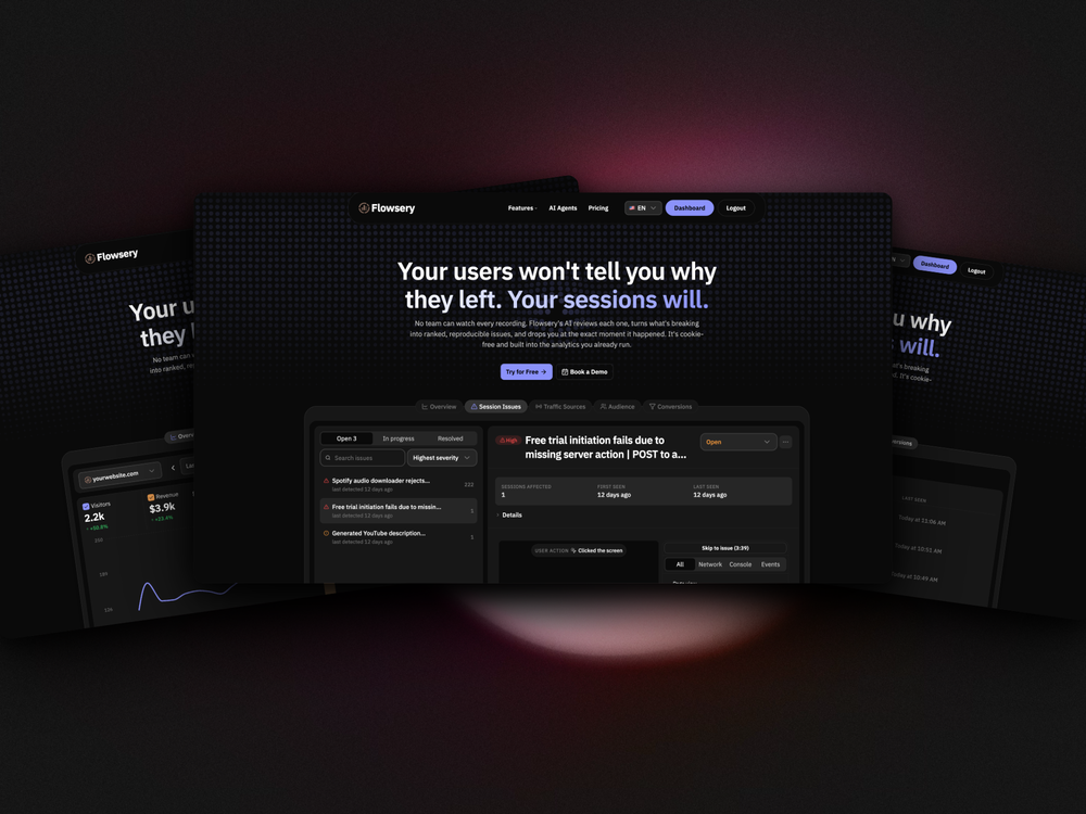 Flowsery website