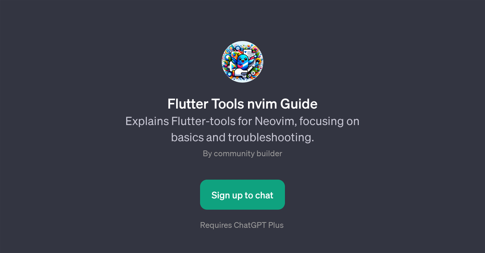 Flutter Tools nvim Guide website
