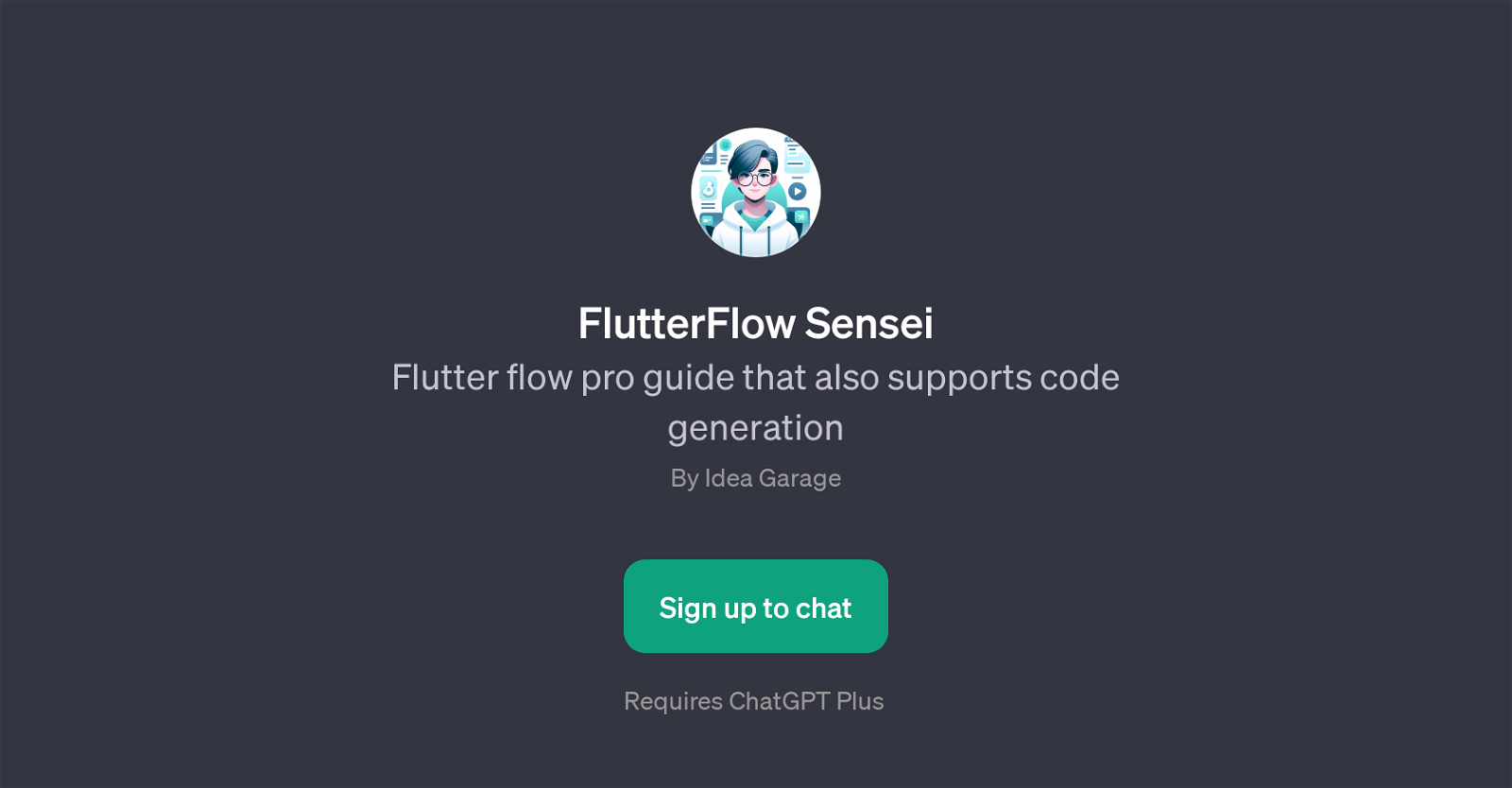 FlutterFlow Sensei website