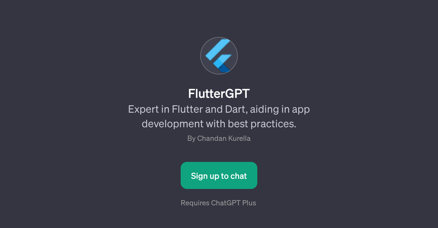 FlutterGPT website