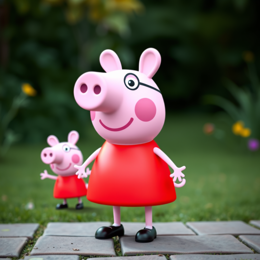 Custom Peppa pig character generator website