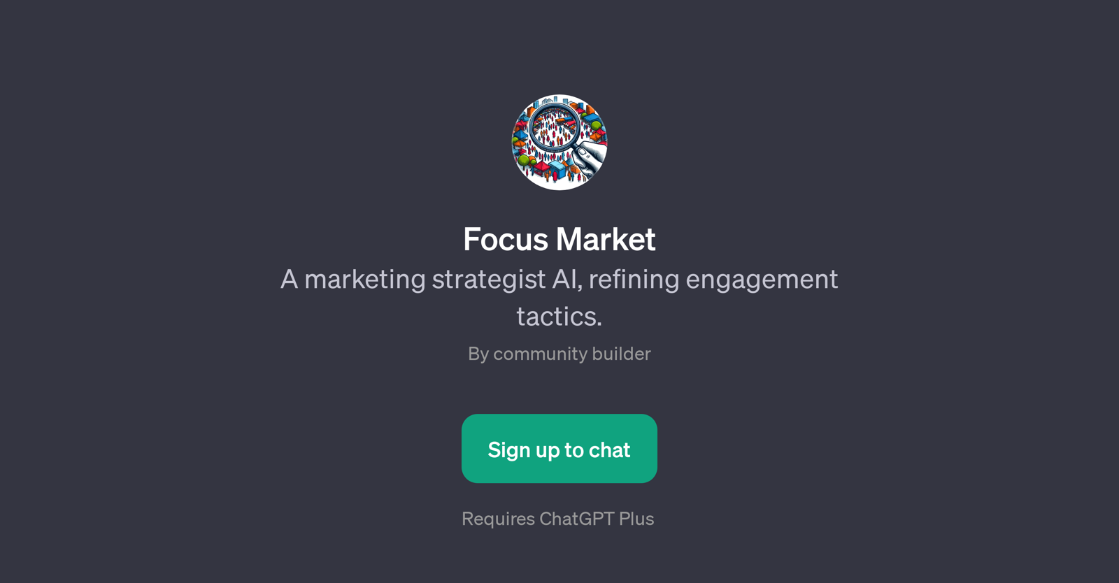 Focus Market website
