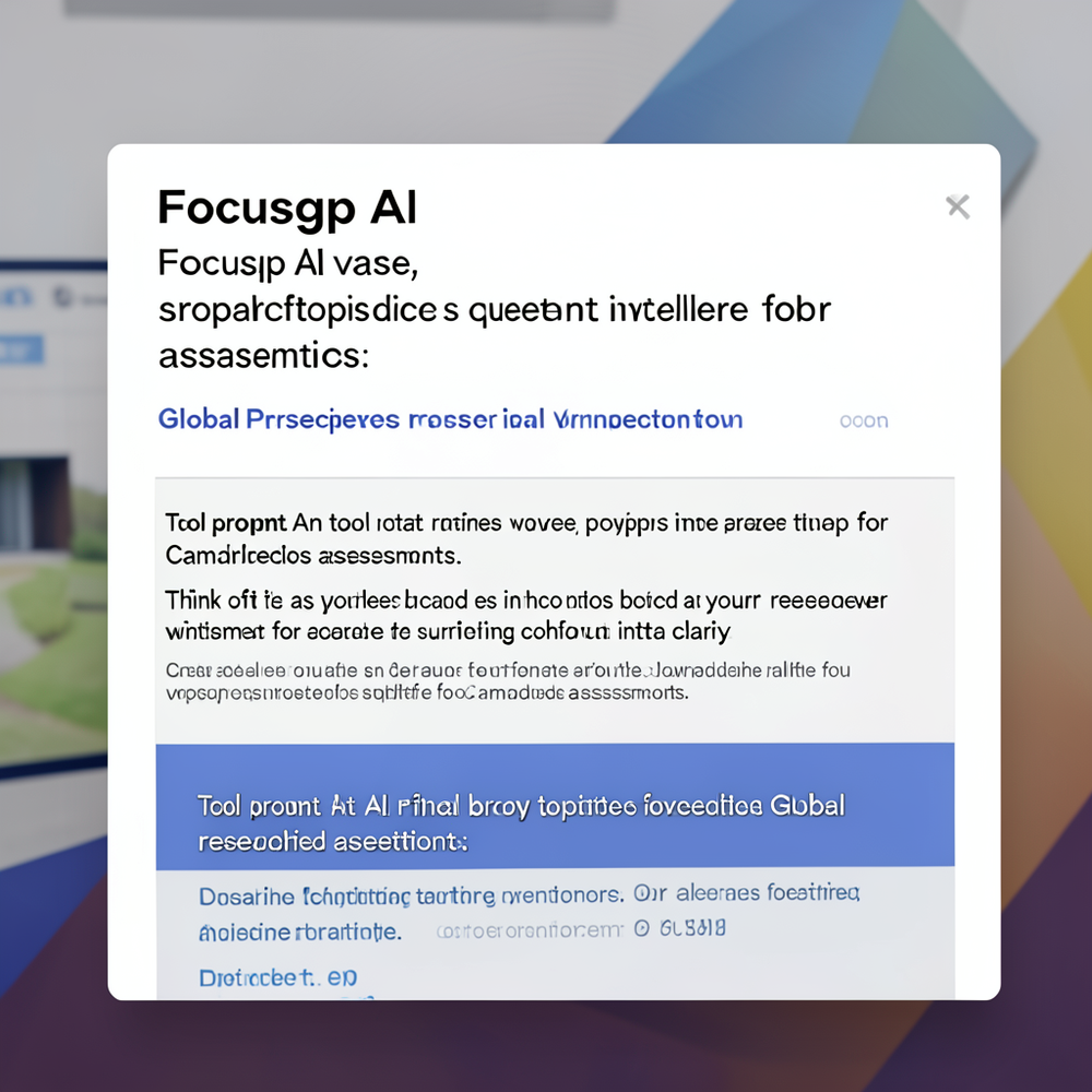 Focusgp AI website