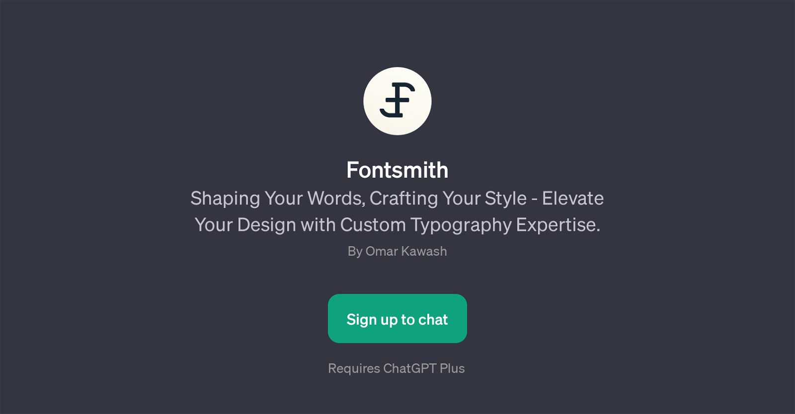 Fontsmith website