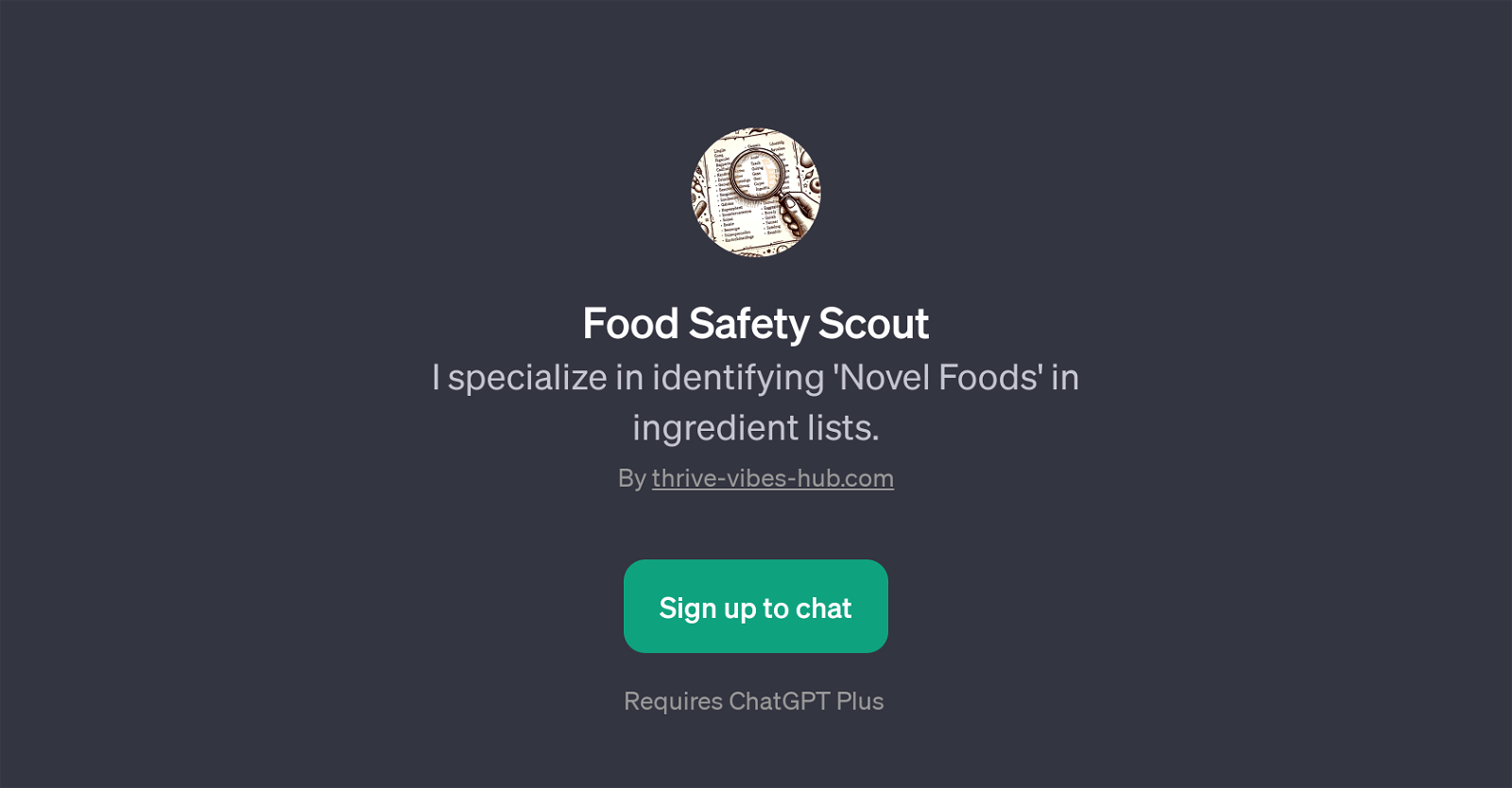 Food Safety Scout website