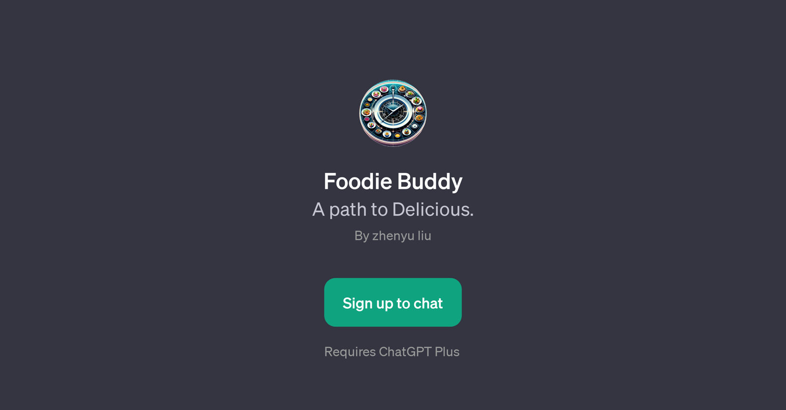 Foodie Buddy website