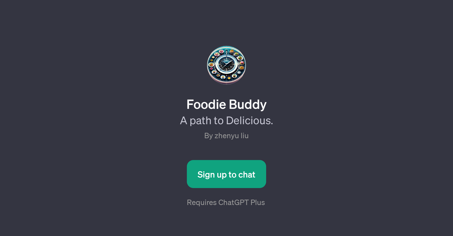 Foodie Buddy website