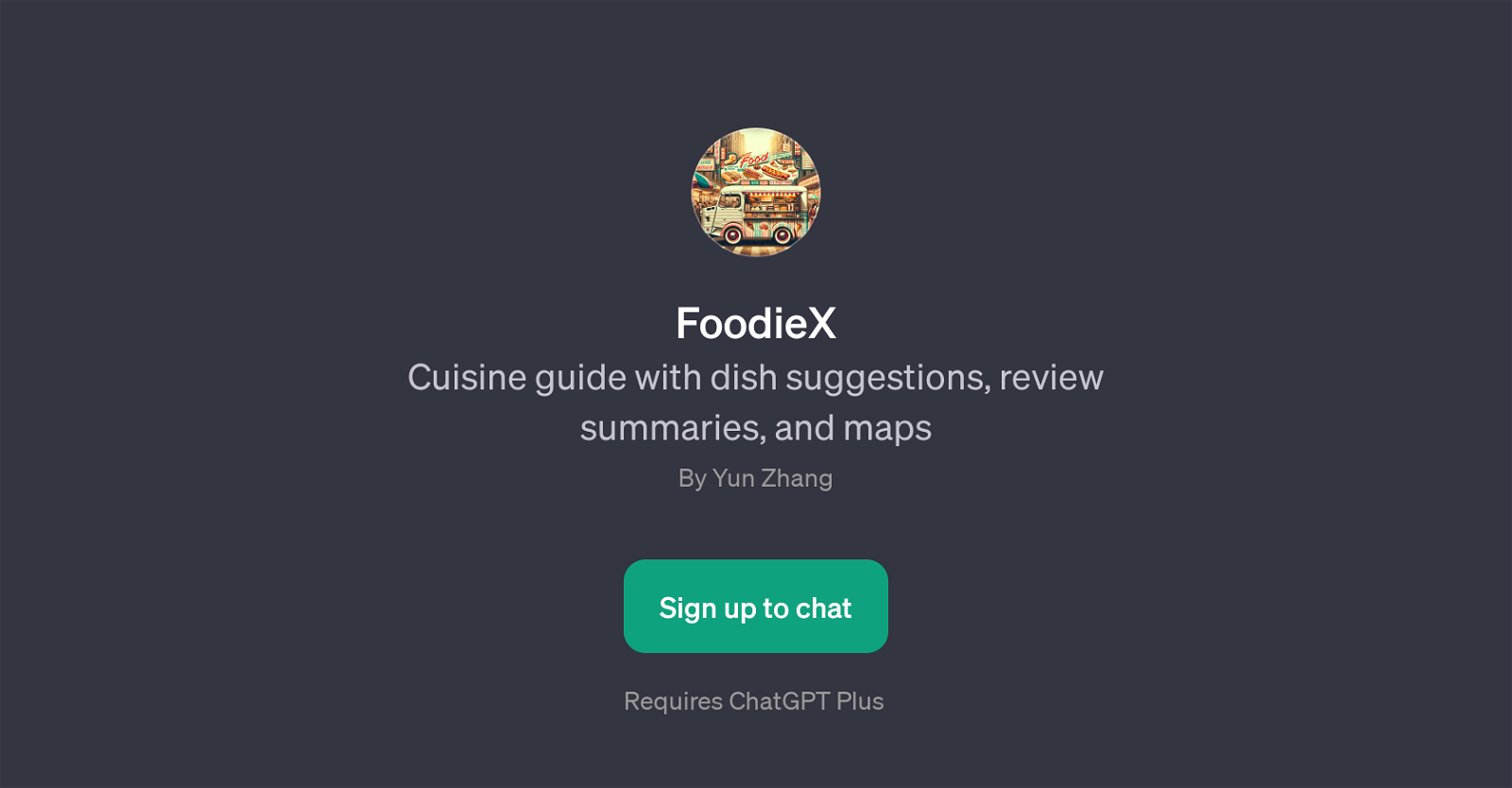 FoodieX website