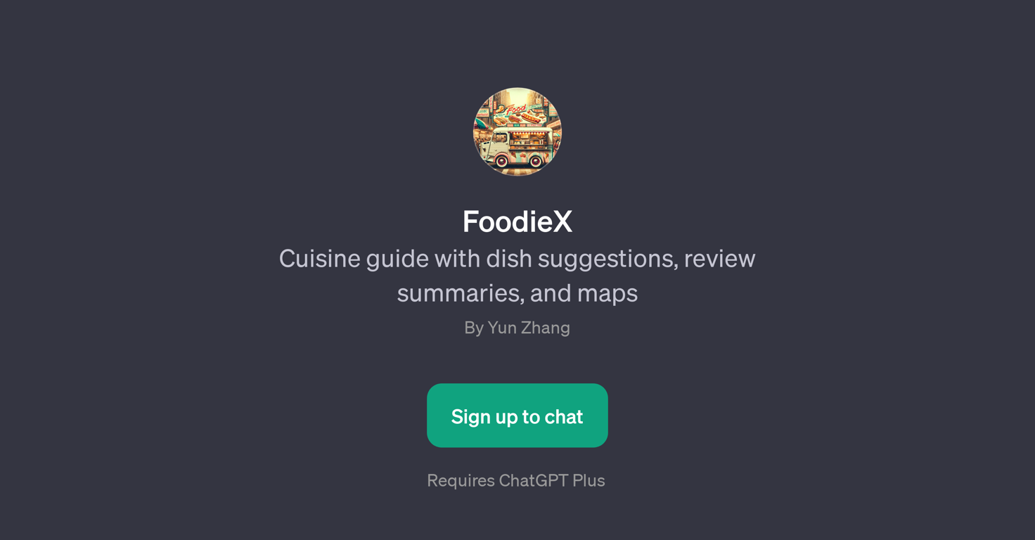 FoodieX website