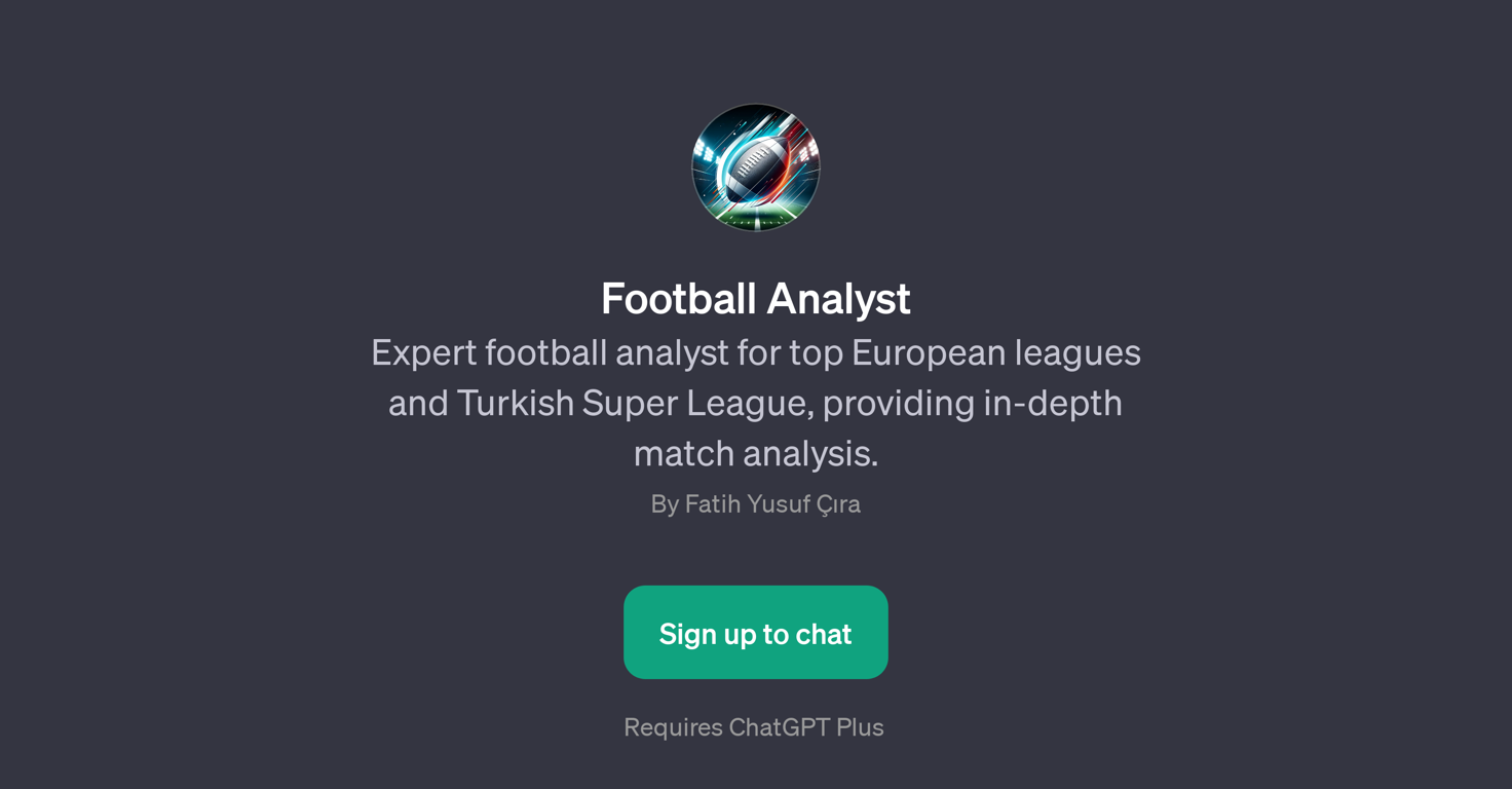 Football Analyst website