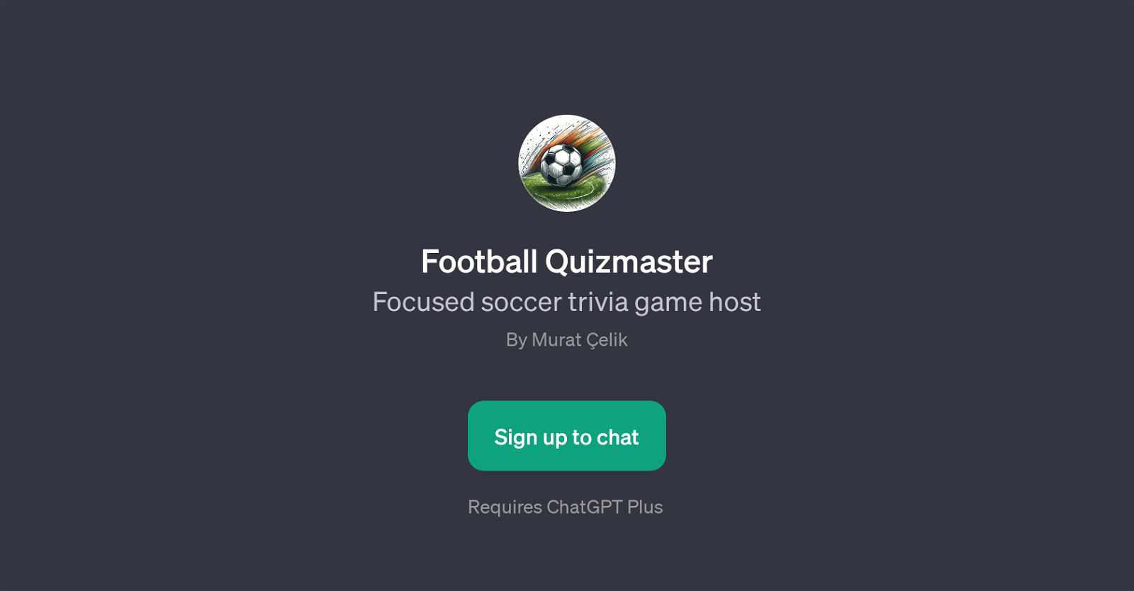 Football Quizmaster website