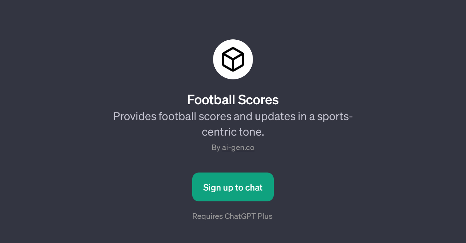 Football Scores website