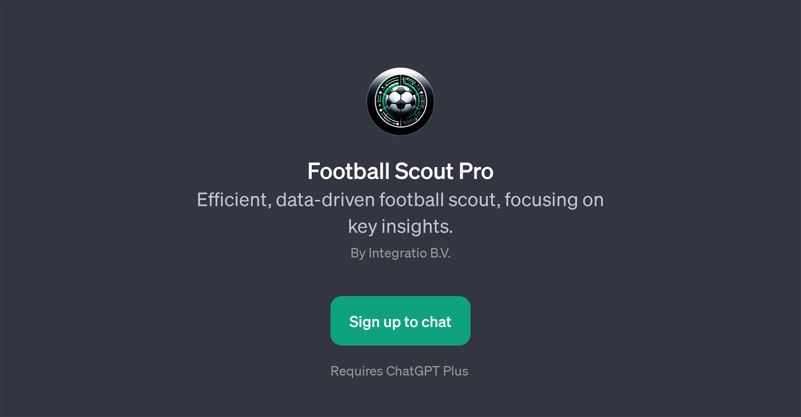 Football Scout Pro website
