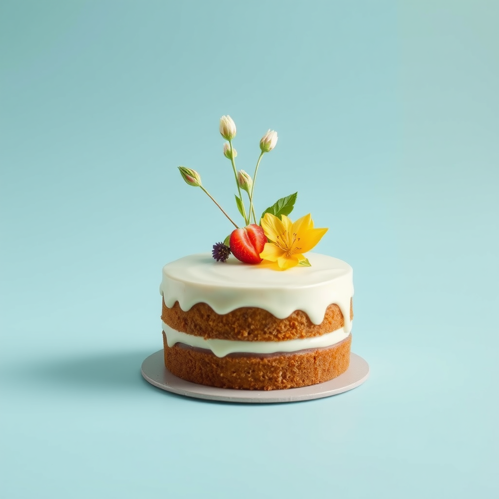 Foraging for spring ingredients for Vanilla Cake and designs website