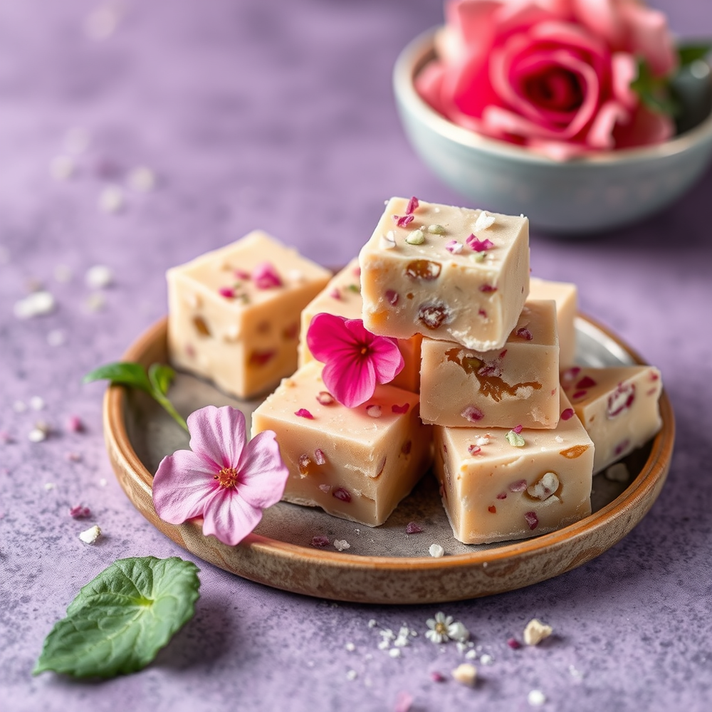 Foraging Spring Ingredients for Fudge and designs website