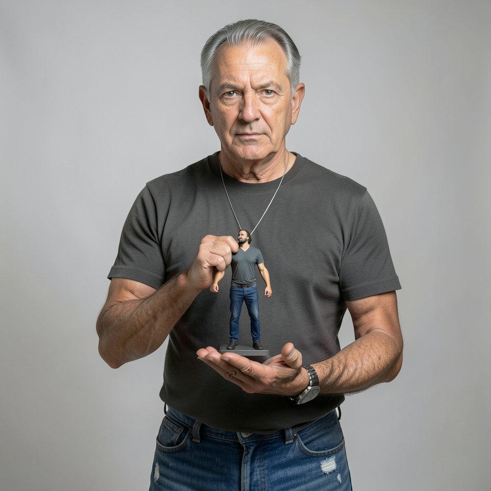 Forced Perspective – Suspended Between Fingers website