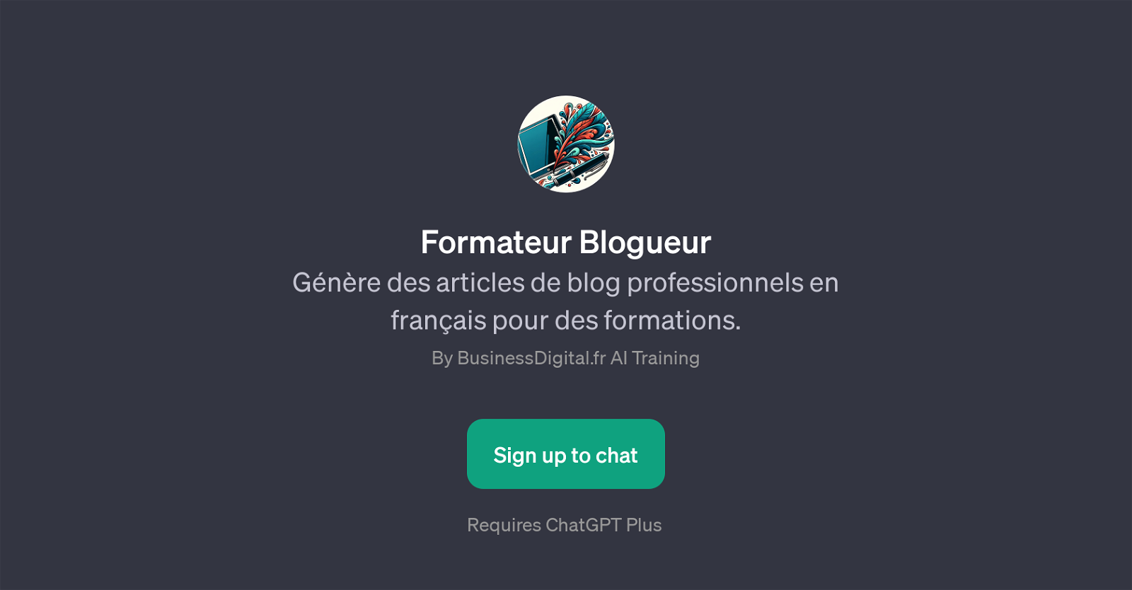 Formateur Blogueur website