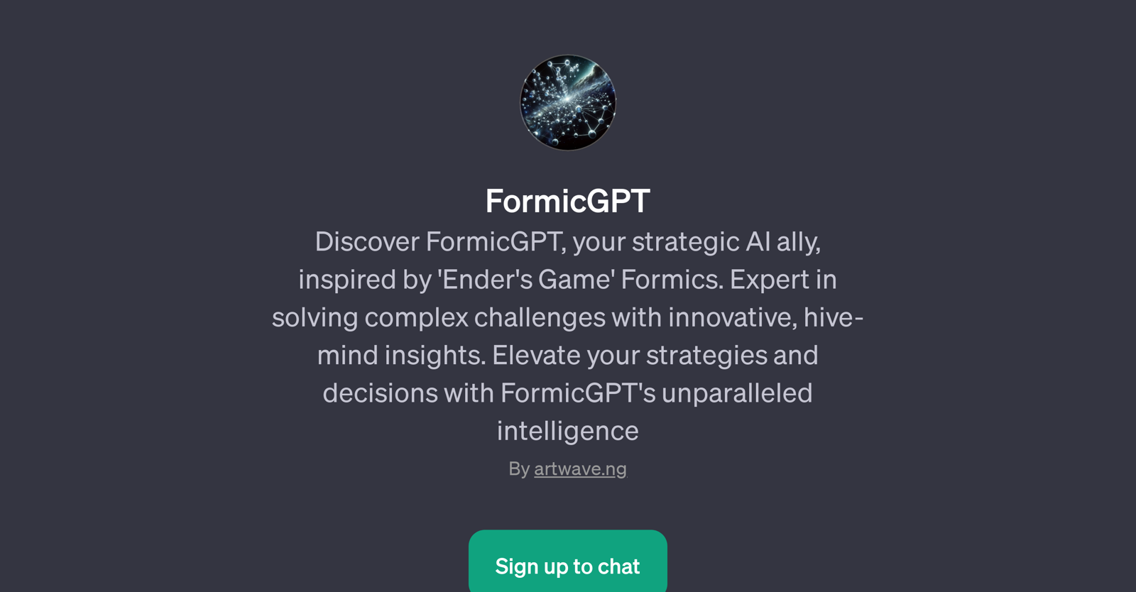 FormicGPT website