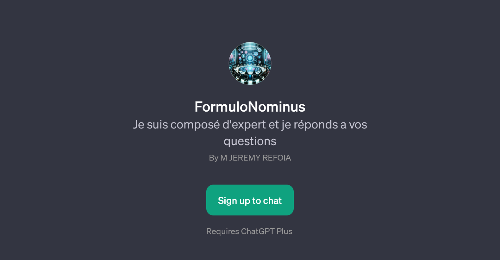 FormuloNominus website