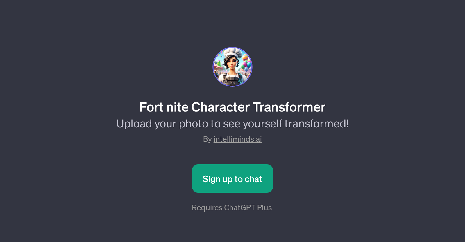 Fort nite Character Transformer website