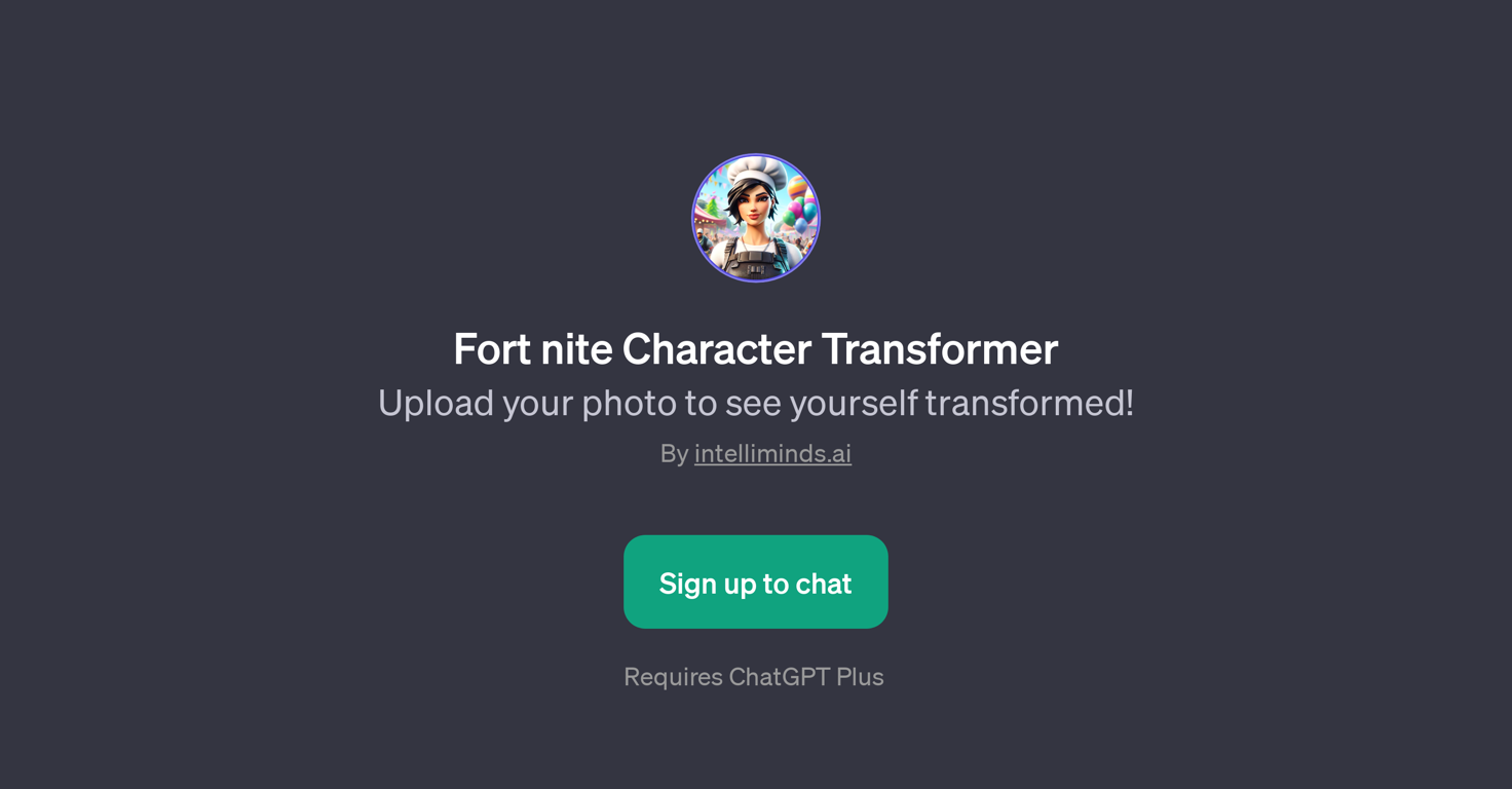 Fort nite Character Transformer website