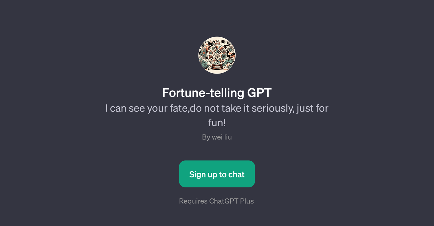 Fortune-telling GPT website